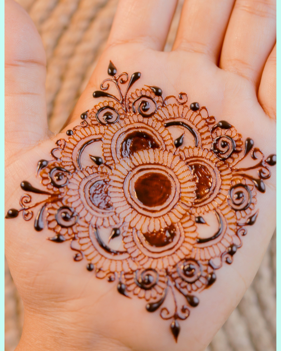 stylish front-hand-mehndi-design
